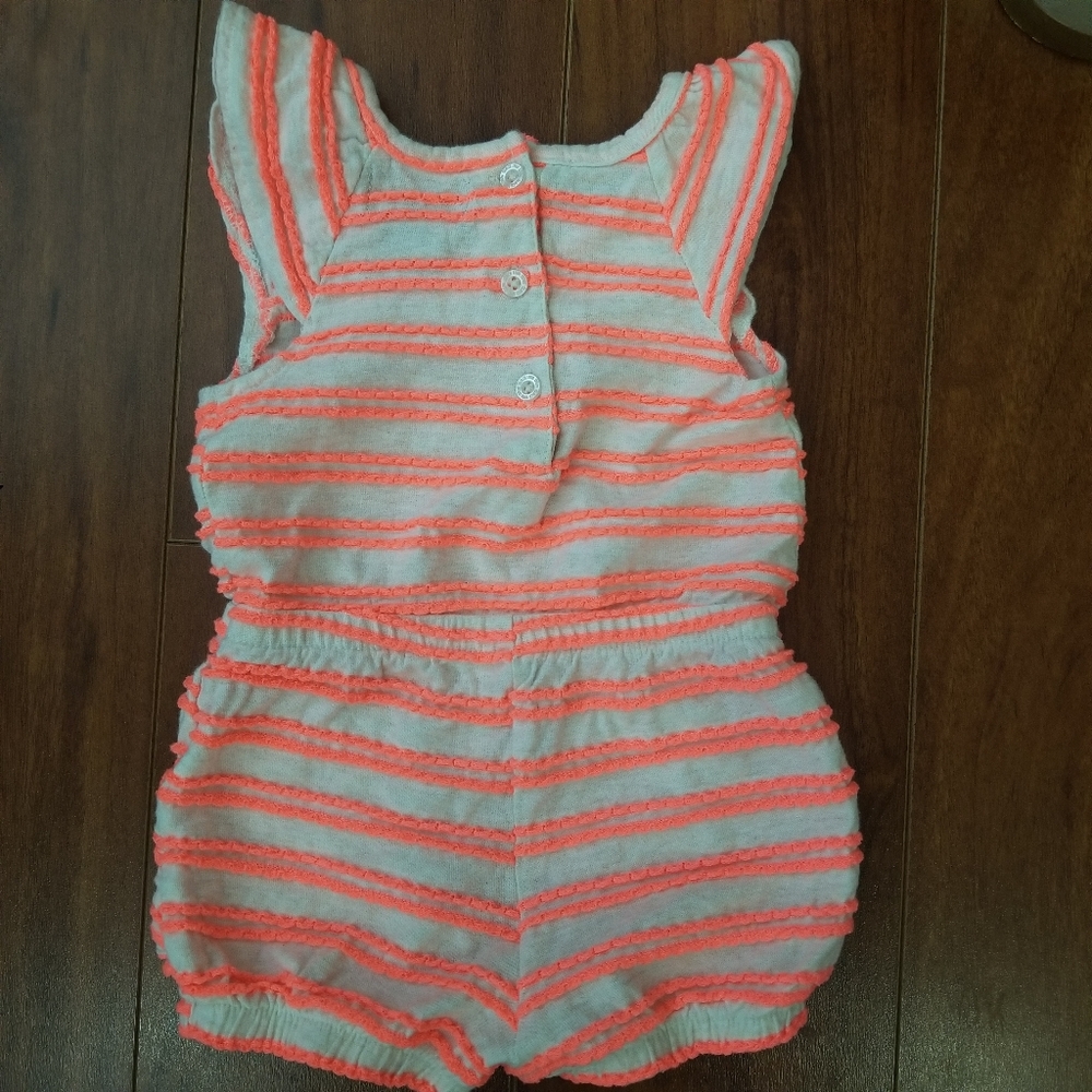 U.S. Polo Assn Onesie Ruffle Sleeves Large Logo - Picture 6 of 8